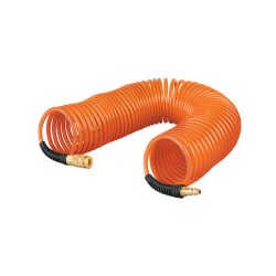 Manguera para compresor, tipo resorte, 15.2 m, TRUPER