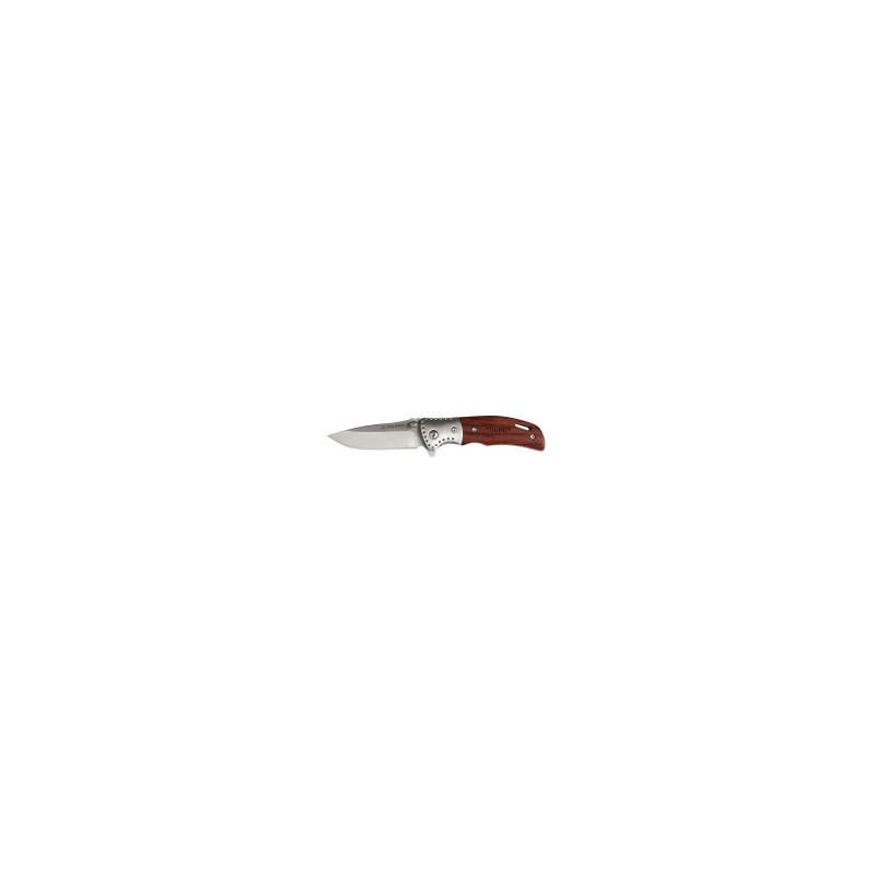 Navaja abatible 3-1/2" mango de madera, Truper